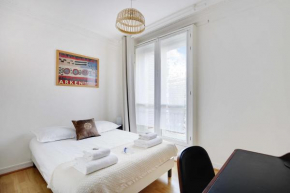 Peaceful apartment 2BR-4P - Arc de Triomphe